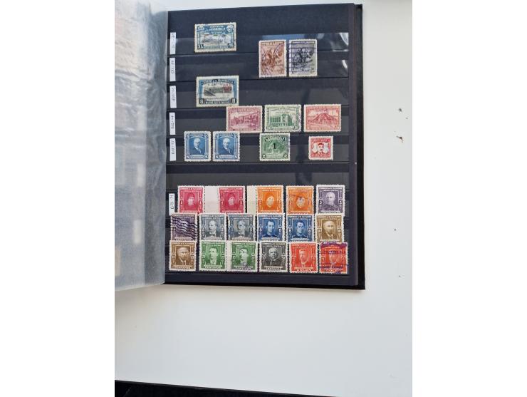 1856/2003 (ca.), Costa Rica to El Salvador, extensive mint never hinged/unused and used collection with many duplicates, incl