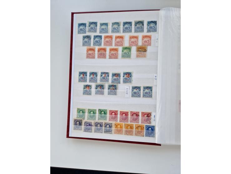 1856/2003 (ca.), Costa Rica to El Salvador, extensive mint never hinged/unused and used collection with many duplicates, incl