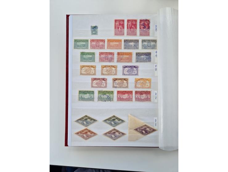 1856/2003 (ca.), Costa Rica to El Salvador, extensive mint never hinged/unused and used collection with many duplicates, incl