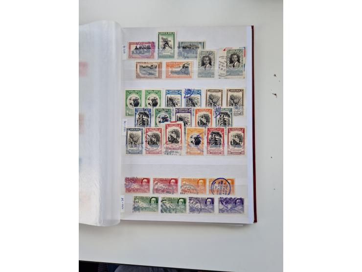 1856/2003 (ca.), Costa Rica to El Salvador, extensive mint never hinged/unused and used collection with many duplicates, incl