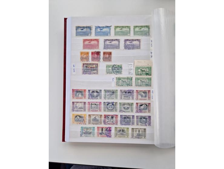 1856/2003 (ca.), Costa Rica to El Salvador, extensive mint never hinged/unused and used collection with many duplicates, incl