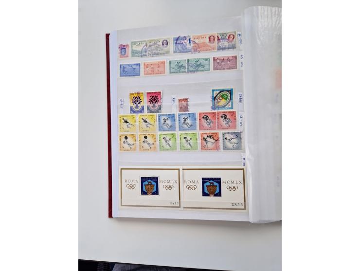 1856/2003 (ca.), Costa Rica to El Salvador, extensive mint never hinged/unused and used collection with many duplicates, incl