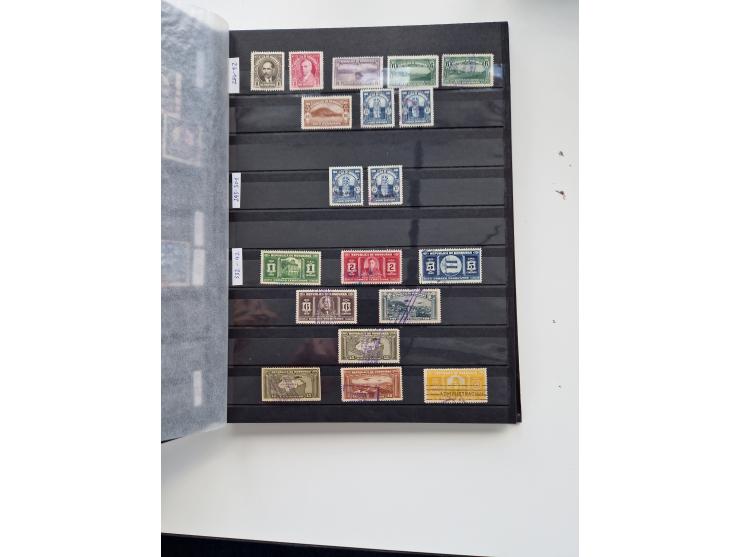 1856/2003 (ca.), Costa Rica to El Salvador, extensive mint never hinged/unused and used collection with many duplicates, incl