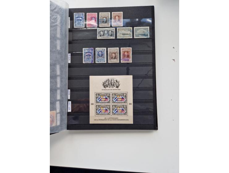 1856/2003 (ca.), Costa Rica to El Salvador, extensive mint never hinged/unused and used collection with many duplicates, incl