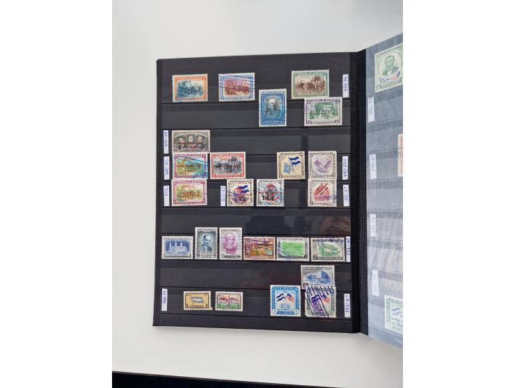 1856/2003 (ca.), Costa Rica to El Salvador, extensive mint never hinged/unused and used collection with many duplicates, incl