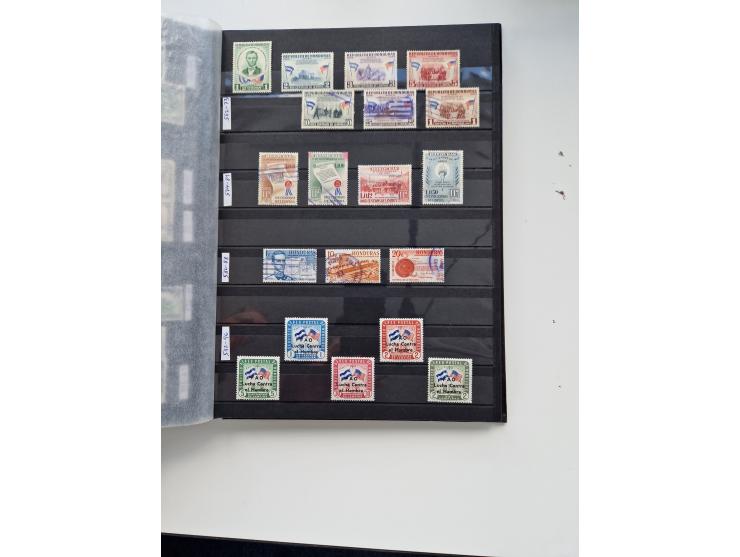 1856/2003 (ca.), Costa Rica to El Salvador, extensive mint never hinged/unused and used collection with many duplicates, incl