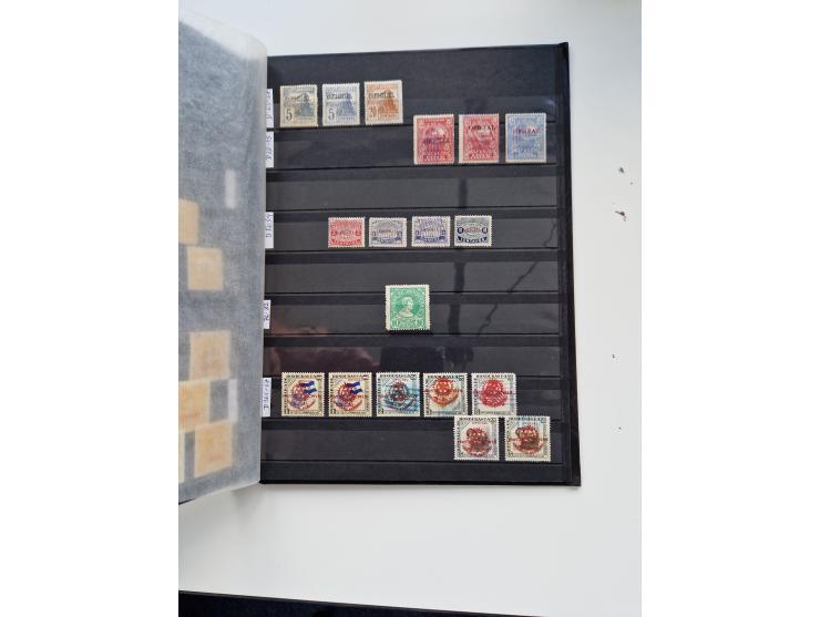 1856/2003 (ca.), Costa Rica to El Salvador, extensive mint never hinged/unused and used collection with many duplicates, incl