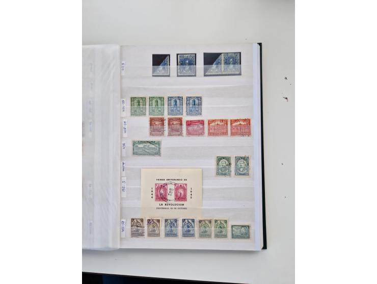 1856/2003 (ca.), Costa Rica to El Salvador, extensive mint never hinged/unused and used collection with many duplicates, incl