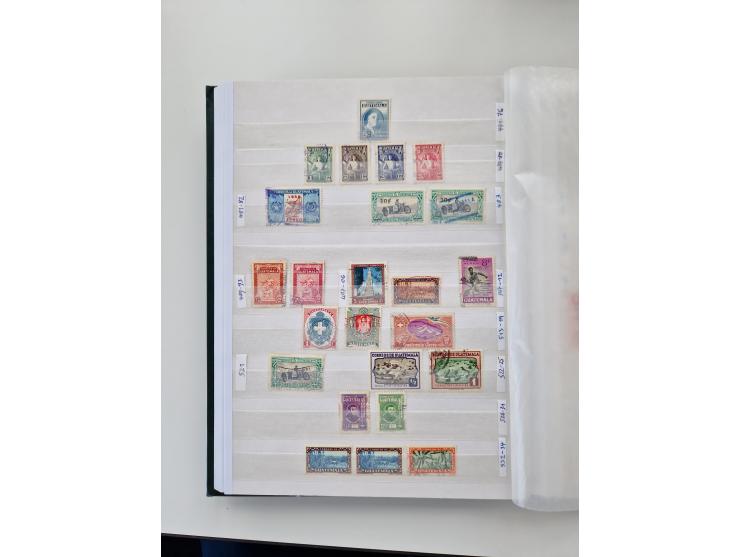 1856/2003 (ca.), Costa Rica to El Salvador, extensive mint never hinged/unused and used collection with many duplicates, incl