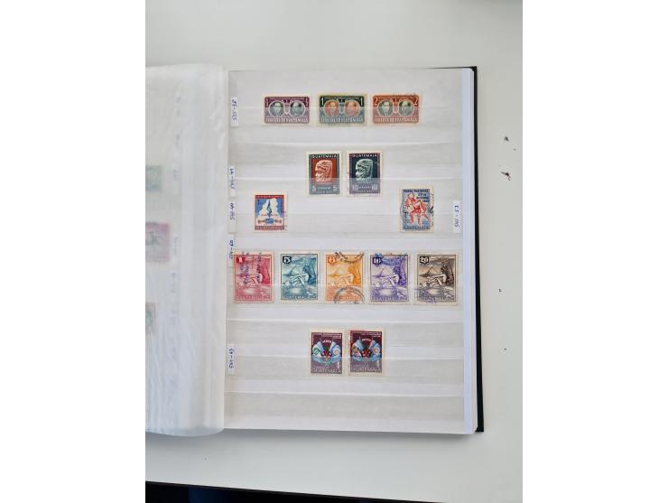 1856/2003 (ca.), Costa Rica to El Salvador, extensive mint never hinged/unused and used collection with many duplicates, incl