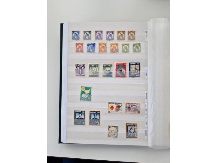 1856/2003 (ca.), Costa Rica to El Salvador, extensive mint never hinged/unused and used collection with many duplicates, incl