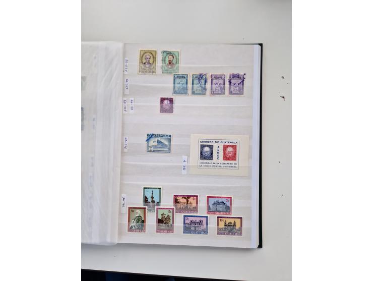 1856/2003 (ca.), Costa Rica to El Salvador, extensive mint never hinged/unused and used collection with many duplicates, incl