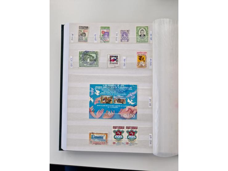 1856/2003 (ca.), Costa Rica to El Salvador, extensive mint never hinged/unused and used collection with many duplicates, incl