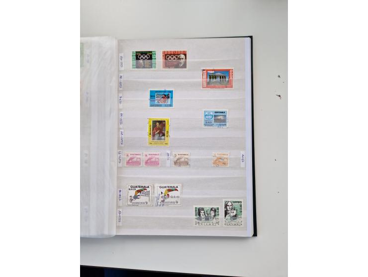 1856/2003 (ca.), Costa Rica to El Salvador, extensive mint never hinged/unused and used collection with many duplicates, incl