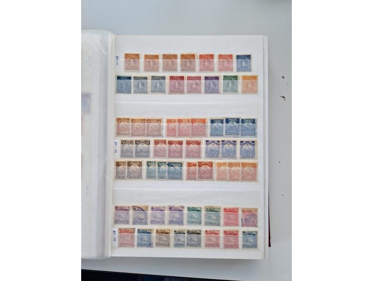 1856/2003 (ca.), Costa Rica to El Salvador, extensive mint never hinged/unused and used collection with many duplicates, incl