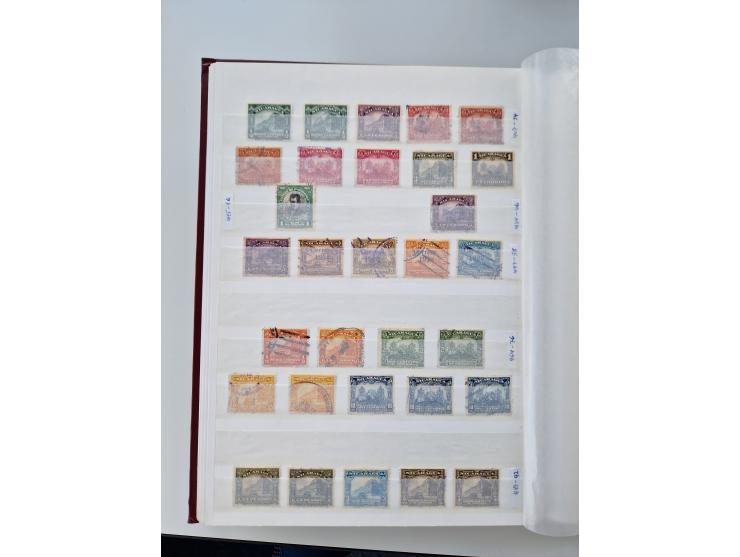 1856/2003 (ca.), Costa Rica to El Salvador, extensive mint never hinged/unused and used collection with many duplicates, incl