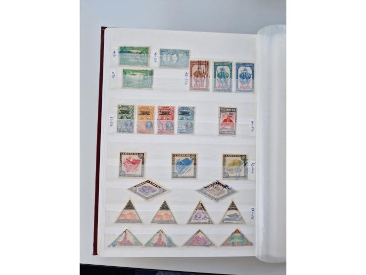 1856/2003 (ca.), Costa Rica to El Salvador, extensive mint never hinged/unused and used collection with many duplicates, incl
