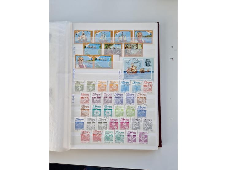 1856/2003 (ca.), Costa Rica to El Salvador, extensive mint never hinged/unused and used collection with many duplicates, incl