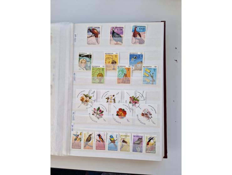 1856/2003 (ca.), Costa Rica to El Salvador, extensive mint never hinged/unused and used collection with many duplicates, incl