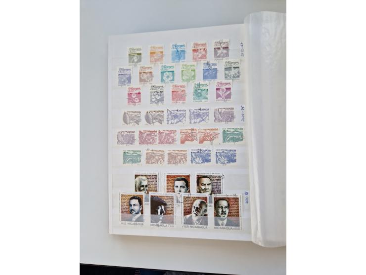 1856/2003 (ca.), Costa Rica to El Salvador, extensive mint never hinged/unused and used collection with many duplicates, incl