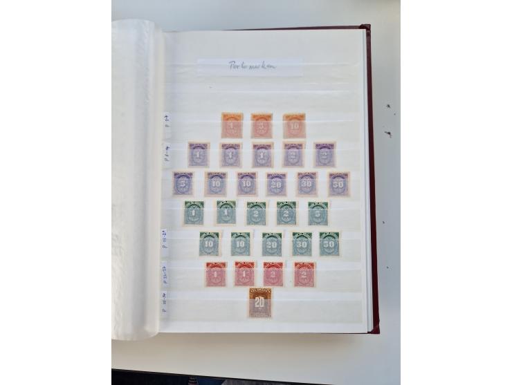 1856/2003 (ca.), Costa Rica to El Salvador, extensive mint never hinged/unused and used collection with many duplicates, incl