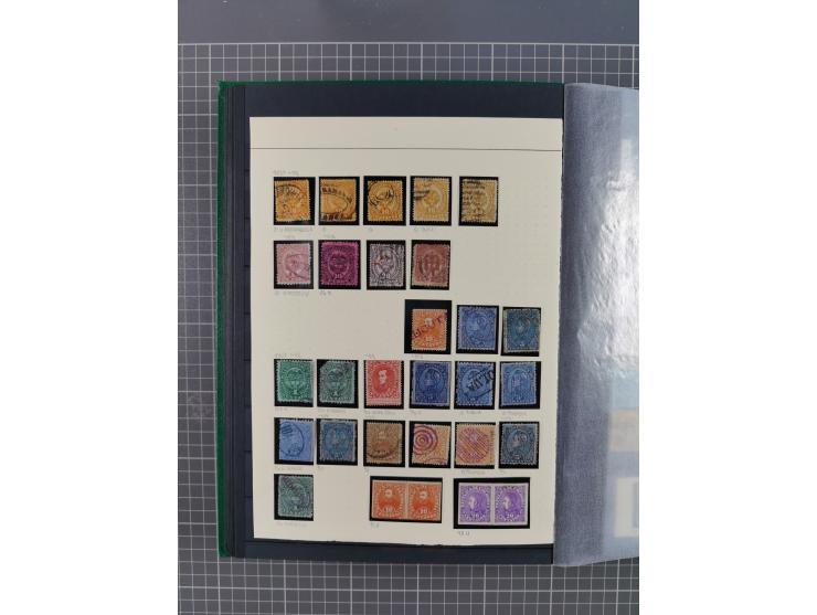 1859/1995 (ca.), comprehensive mint never hinged/unused and mostly used collection with a couple of covers, including Officia