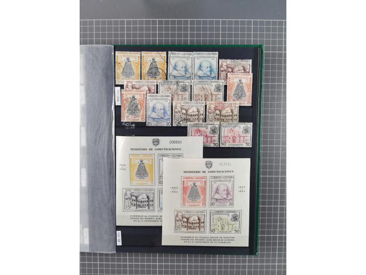 1859/1995 (ca.), comprehensive mint never hinged/unused and mostly used collection with a couple of covers, including Officia