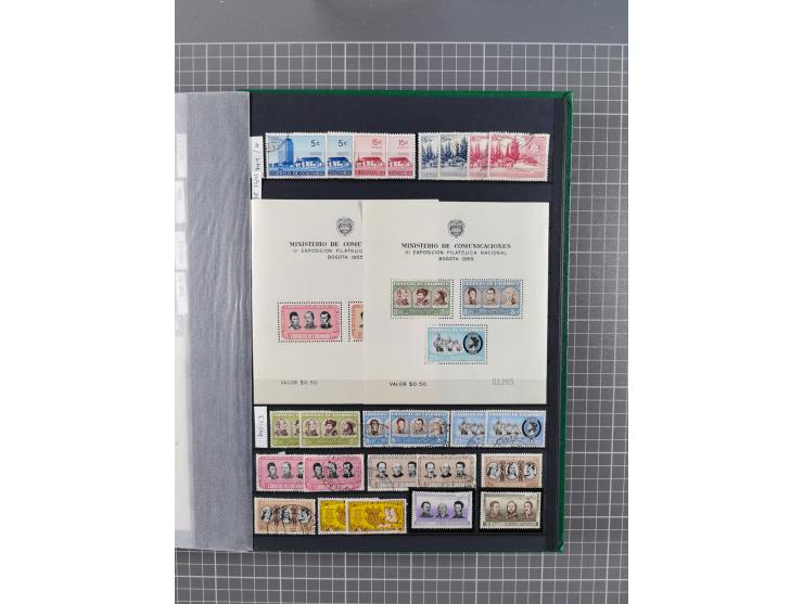 1859/1995 (ca.), comprehensive mint never hinged/unused and mostly used collection with a couple of covers, including Officia