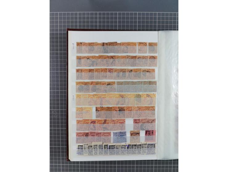 1859/1995 (ca.), comprehensive mint never hinged/unused and mostly used collection with a couple of covers, including Officia