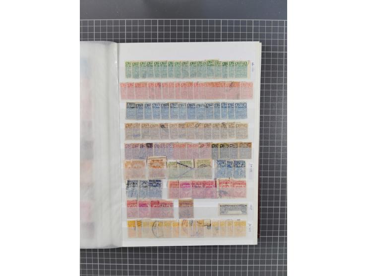 1859/1995 (ca.), comprehensive mint never hinged/unused and mostly used collection with a couple of covers, including Officia