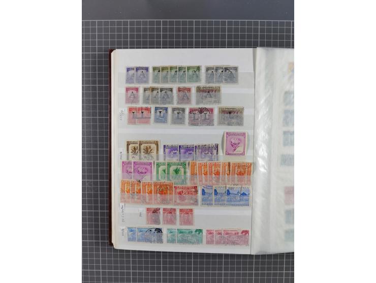 1859/1995 (ca.), comprehensive mint never hinged/unused and mostly used collection with a couple of covers, including Officia