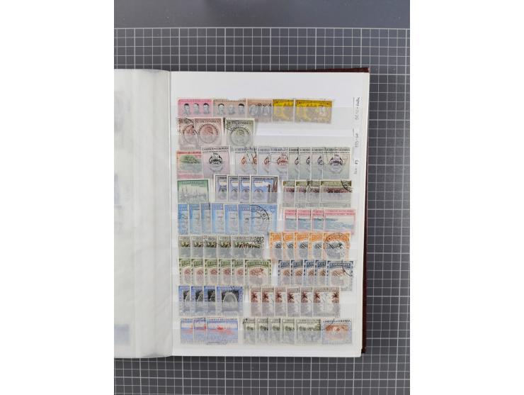 1859/1995 (ca.), comprehensive mint never hinged/unused and mostly used collection with a couple of covers, including Officia