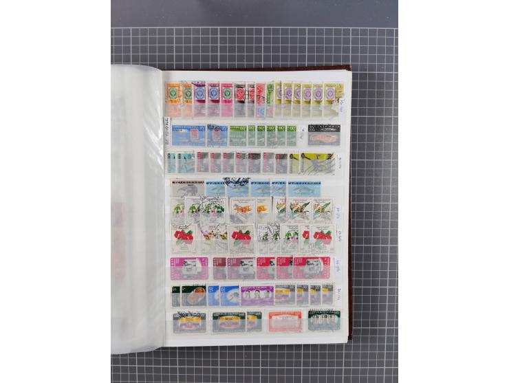 1859/1995 (ca.), comprehensive mint never hinged/unused and mostly used collection with a couple of covers, including Officia