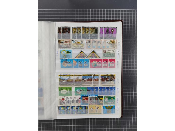 1859/1995 (ca.), comprehensive mint never hinged/unused and mostly used collection with a couple of covers, including Officia