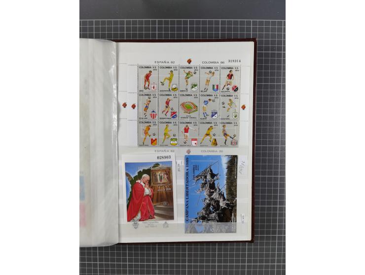 1859/1995 (ca.), comprehensive mint never hinged/unused and mostly used collection with a couple of covers, including Officia