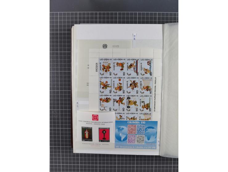 1859/1995 (ca.), comprehensive mint never hinged/unused and mostly used collection with a couple of covers, including Officia