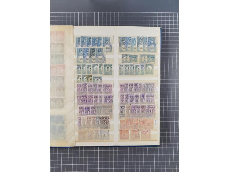 1859/1995 (ca.), comprehensive mint never hinged/unused and mostly used collection with a couple of covers, including Officia