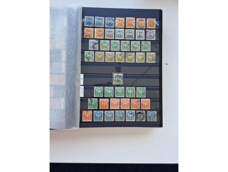 1865/1990 (ca.), Ecuador to Paraguay, interesting mint never hinged/unused and used collection, including Officials and Posta