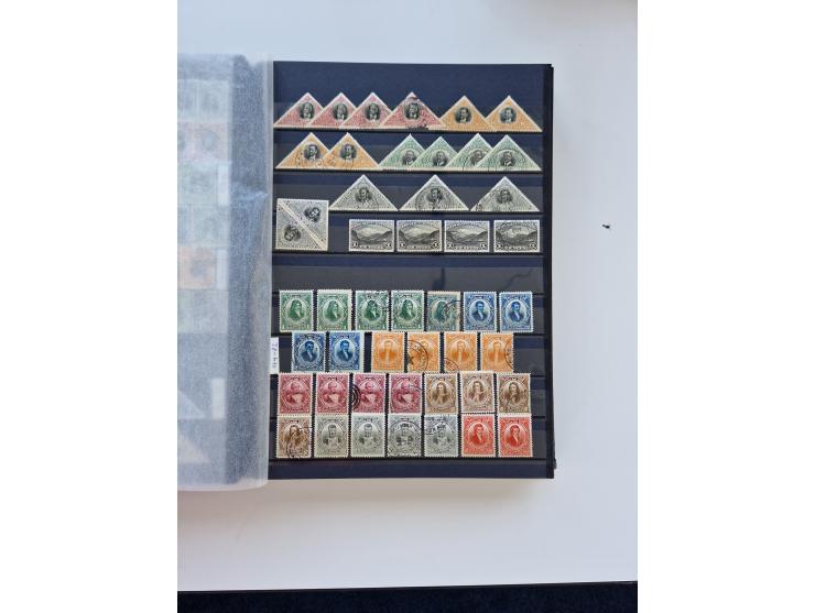 1865/1990 (ca.), Ecuador to Paraguay, interesting mint never hinged/unused and used collection, including Officials and Posta