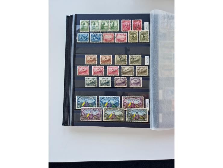 1865/1990 (ca.), Ecuador to Paraguay, interesting mint never hinged/unused and used collection, including Officials and Posta