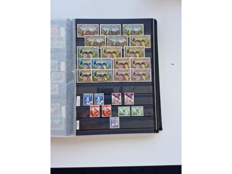 1865/1990 (ca.), Ecuador to Paraguay, interesting mint never hinged/unused and used collection, including Officials and Posta