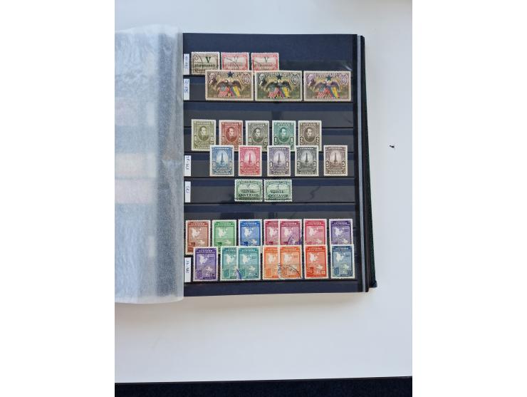 1865/1990 (ca.), Ecuador to Paraguay, interesting mint never hinged/unused and used collection, including Officials and Posta