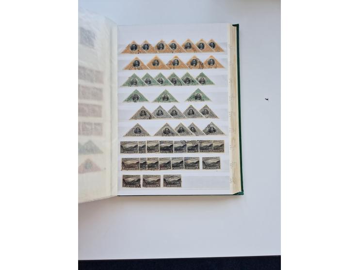 1865/1990 (ca.), Ecuador to Paraguay, interesting mint never hinged/unused and used collection, including Officials and Posta