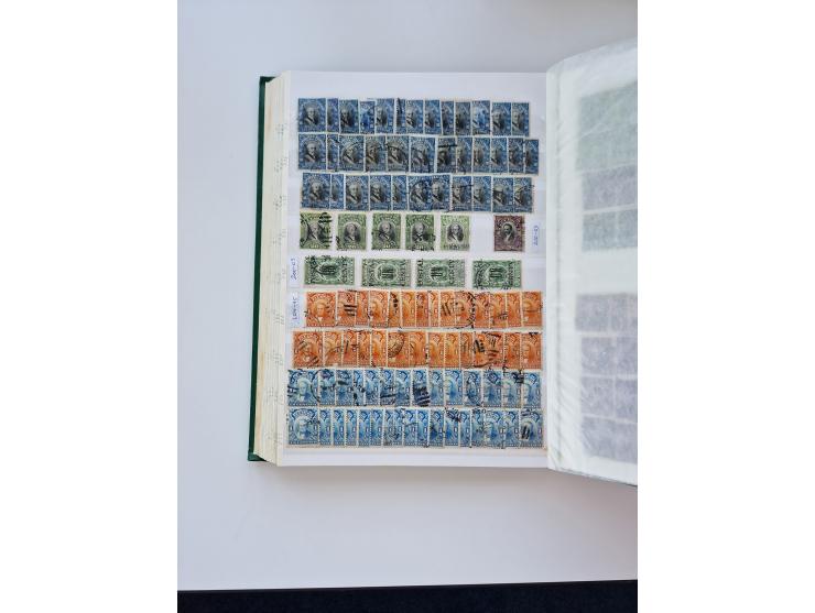 1865/1990 (ca.), Ecuador to Paraguay, interesting mint never hinged/unused and used collection, including Officials and Posta