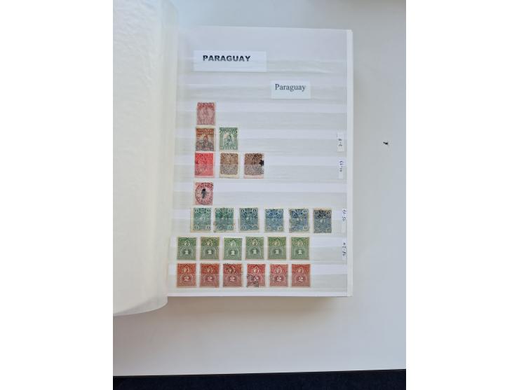 1865/1990 (ca.), Ecuador to Paraguay, interesting mint never hinged/unused and used collection, including Officials and Posta