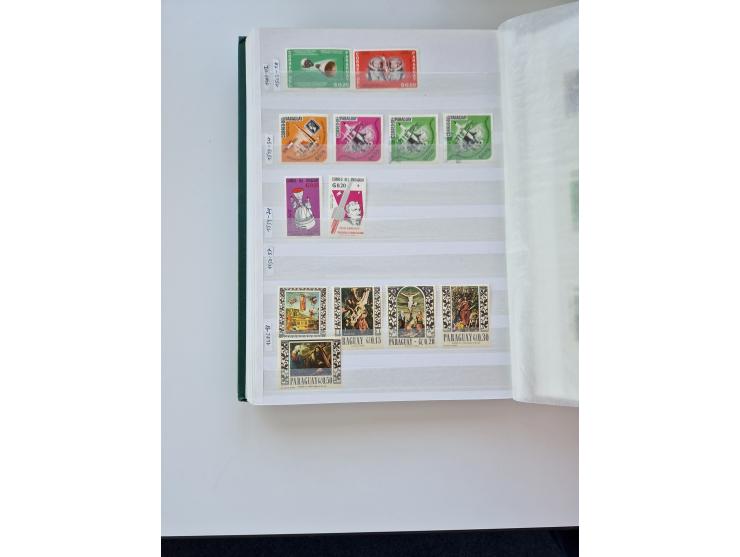 1865/1990 (ca.), Ecuador to Paraguay, interesting mint never hinged/unused and used collection, including Officials and Posta