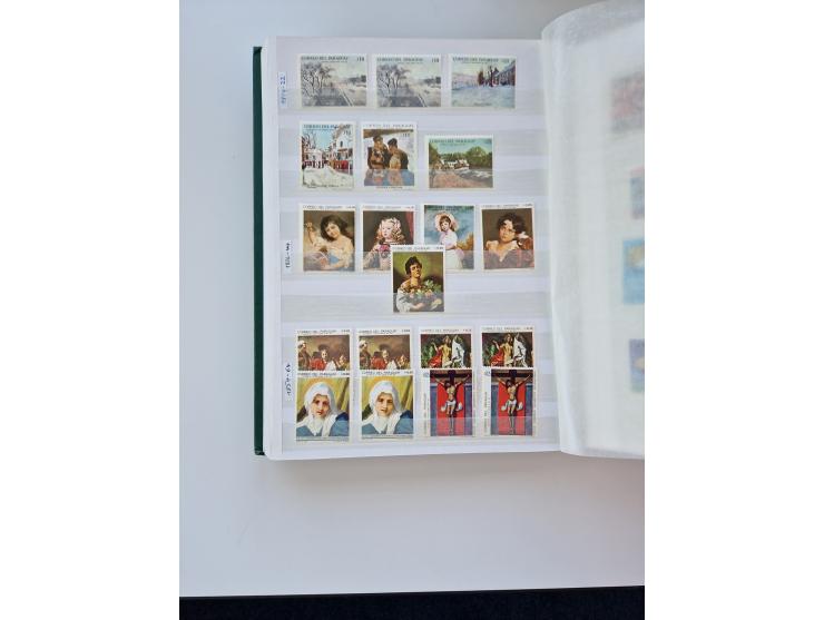 1865/1990 (ca.), Ecuador to Paraguay, interesting mint never hinged/unused and used collection, including Officials and Posta