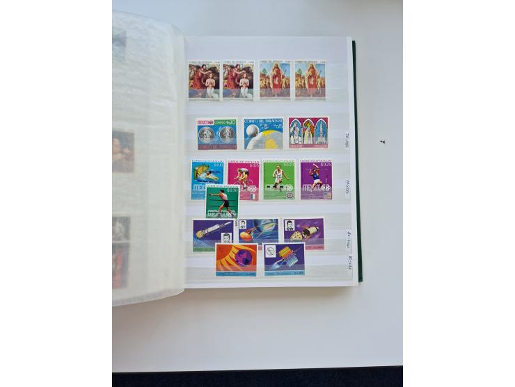 1865/1990 (ca.), Ecuador to Paraguay, interesting mint never hinged/unused and used collection, including Officials and Posta