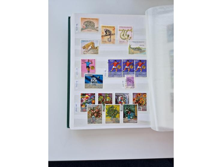 1865/1990 (ca.), Ecuador to Paraguay, interesting mint never hinged/unused and used collection, including Officials and Posta