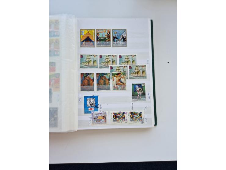 1865/1990 (ca.), Ecuador to Paraguay, interesting mint never hinged/unused and used collection, including Officials and Posta